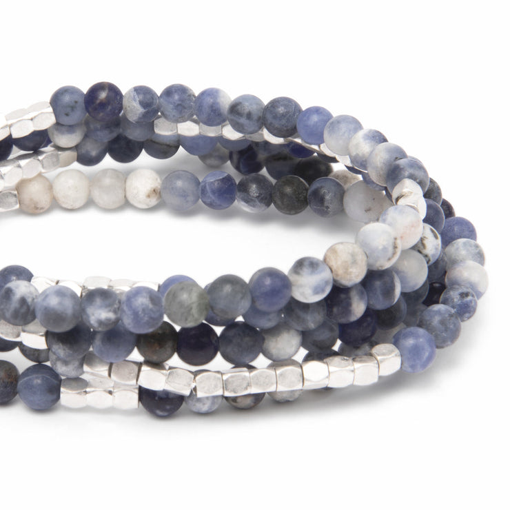 Scout Curated Wears Stone Wrap - Blue Sodalite