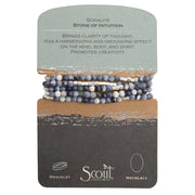 Scout Curated Wears Stone Wrap - Blue Sodalite