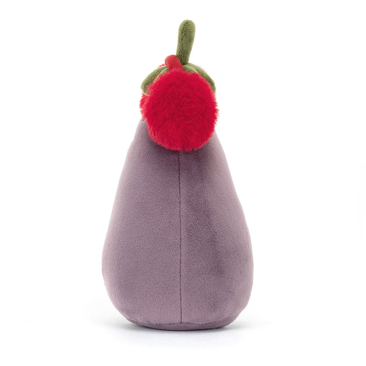 Jellycat  Toastie Vivacious Red Eggplant