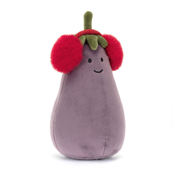 Jellycat  Toastie Vivacious Red Eggplant