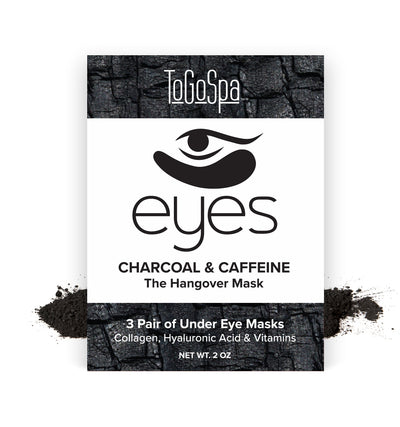 Bamboo, Charcoal & Caffeine Under Eye Treatment Mask - Set of 3