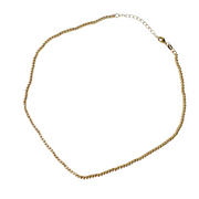 Jackie Tides Gold Filled Everyday 3mm Beaded Necklace