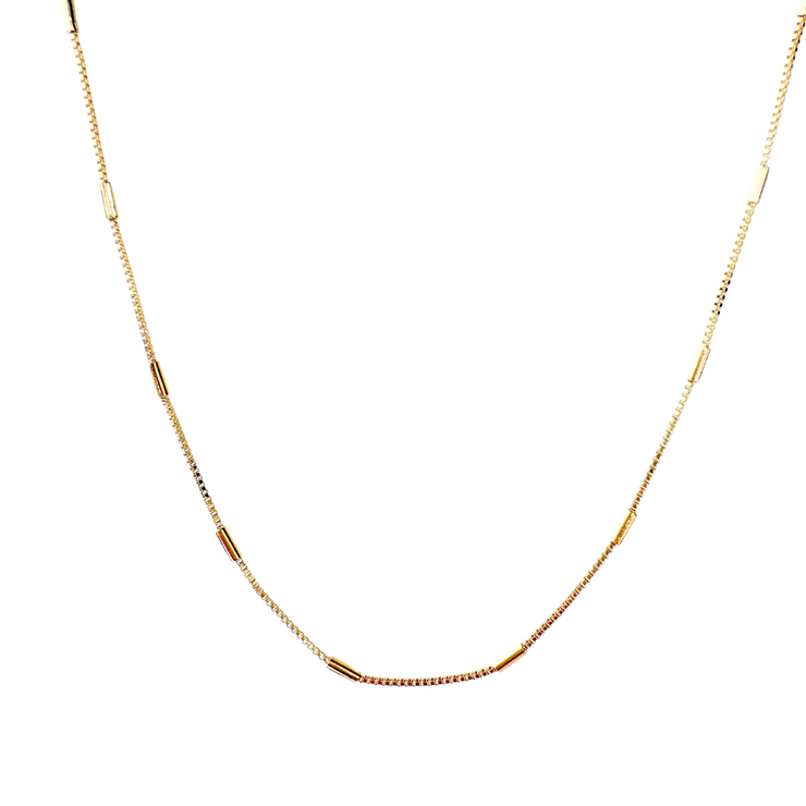 Jackie Tides Gold Filled Everyday Dainty Bars Necklace