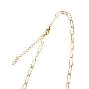 Jackie Tides Gold Filled Everyday Paperclip Necklace