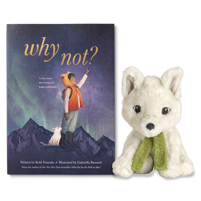 Artic Fox Plush Companion to the Why Not? Book