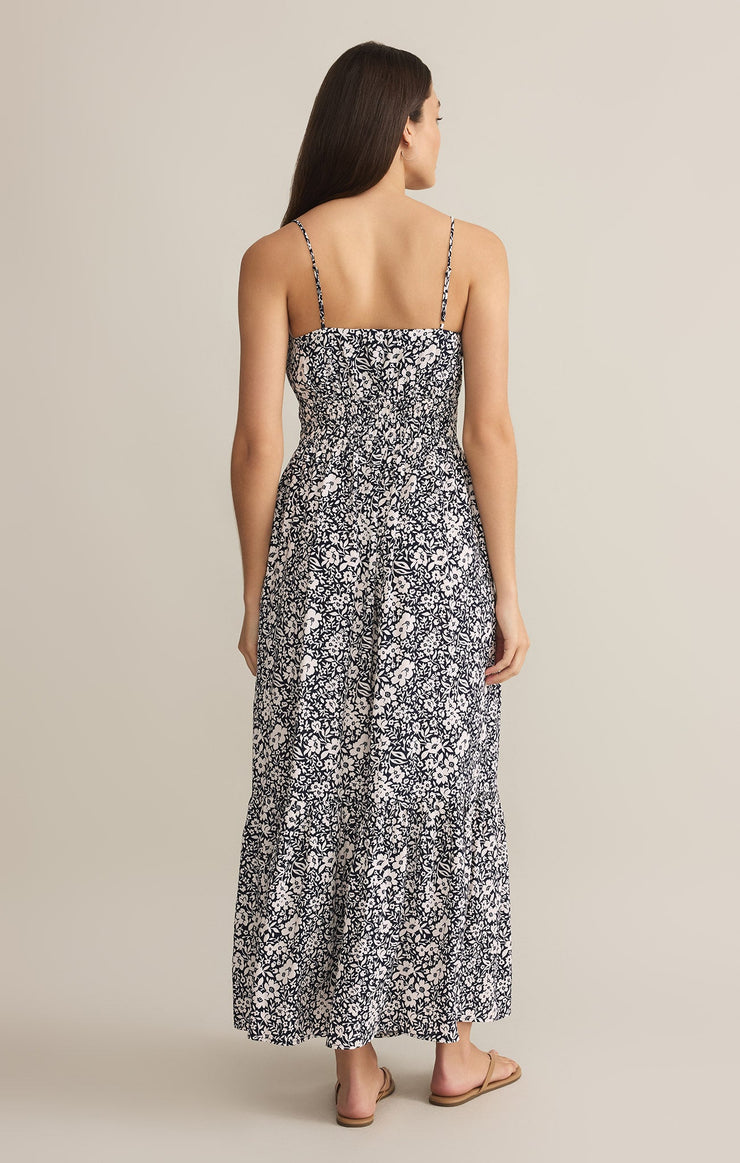 Toluca Ynez Floral Maxi Dress in Eclipse