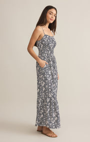 Toluca Ynez Floral Maxi Dress in Eclipse