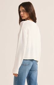 Z Supply Emerson Sweater in White