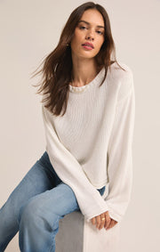 Z Supply Emerson Sweater in White