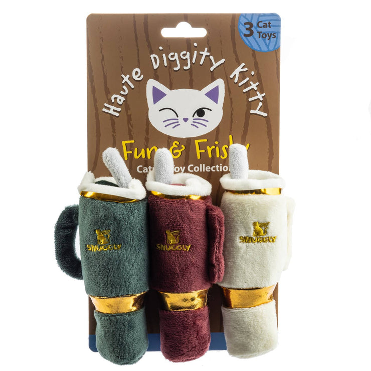 Snuggly Cup Cat Nip Toys