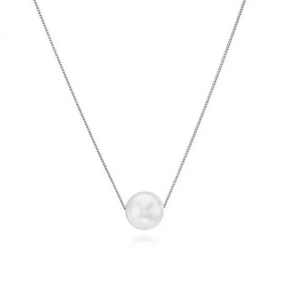 Blessing Floating Pearl Necklace