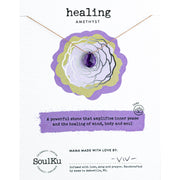 Soulku Amethyst Luxe Necklace for Healing