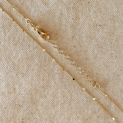 Waterproof Gold Filled Sequin Chain