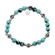 T. Jazelle Career Girl Charity Bracelet - Peace Sign