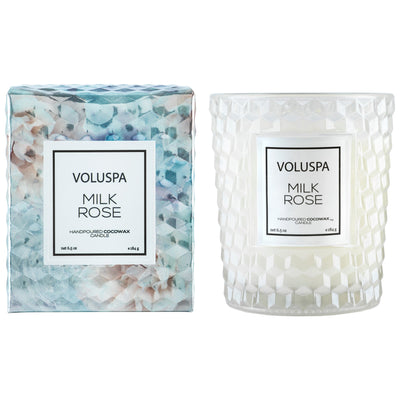 Voluspa Milk Rose Classic Candle