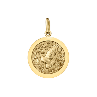 Lola Dove Pendant - All Gold