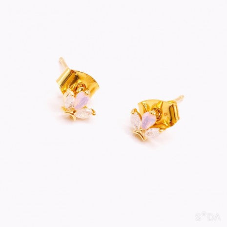 Crystal Petal Studs