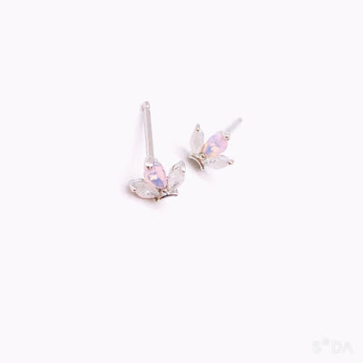 Crystal Petal Studs