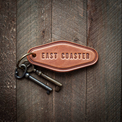 East Coaster Leather Keychain