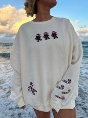 Sunkissed Coconut Gingerbread Recipe Sweatshirt