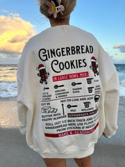 Sunkissed Coconut Gingerbread Recipe Sweatshirt