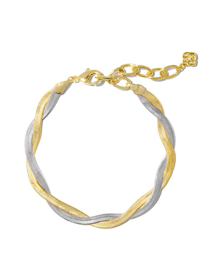 Kendra Scott Hayden Chain Bracelet in Mixed Metal