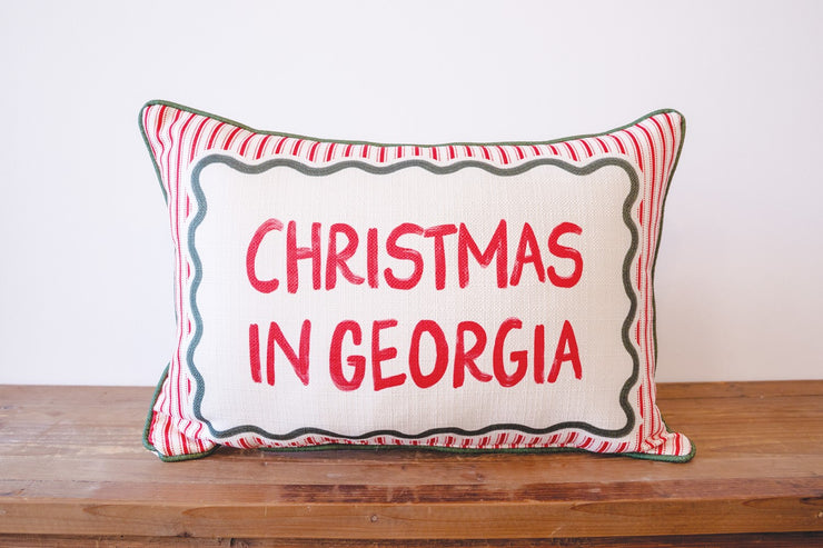 Christmas in Connecticut Pillow