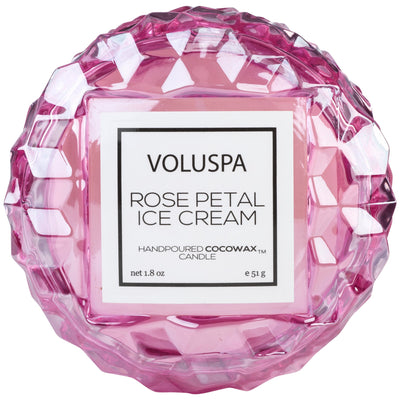 Voluspa Rose Petal Ice Cream Macaron Candle