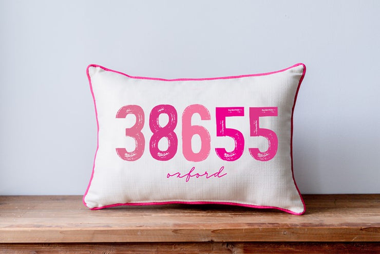 06410 Barbie Tones Zip Code Pillow