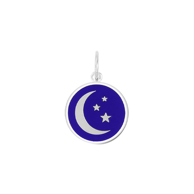 Lola Moon & Stars Pendant - Indigo