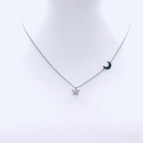 Moon & Star Glow Necklace