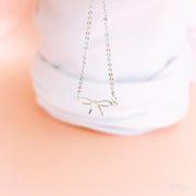 Lovely Bow Necklace