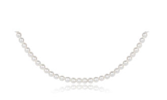 Enewton 15" Classic Pearl 3mm Bead Choker