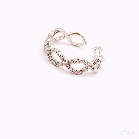 Oval Twist Ring