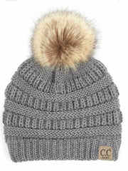 Cozy Pom Knit Beanie