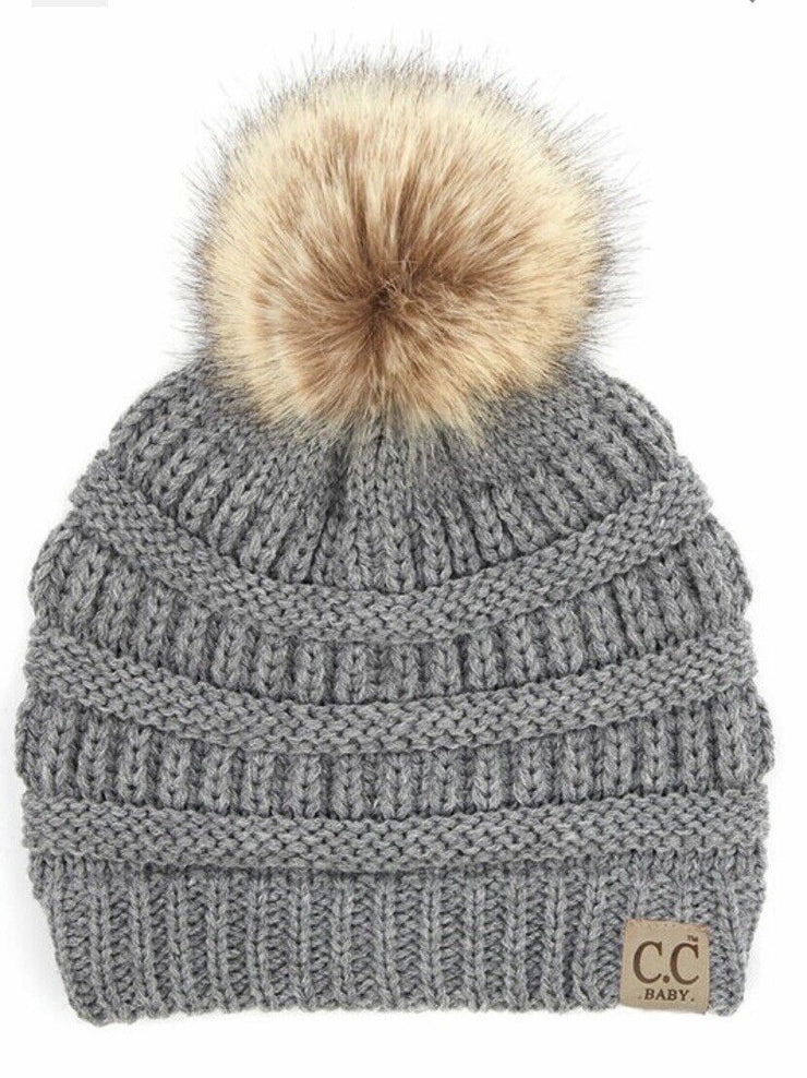 Cozy Pom Knit Beanie