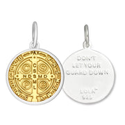 Lola St. Benedict Pendant - Gold Center