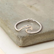 Wave Adjustable Ring