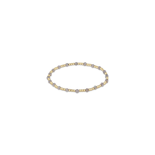 Enewton Gold Sincerity Pattern 3mm Bead Bracelet - Labradorite