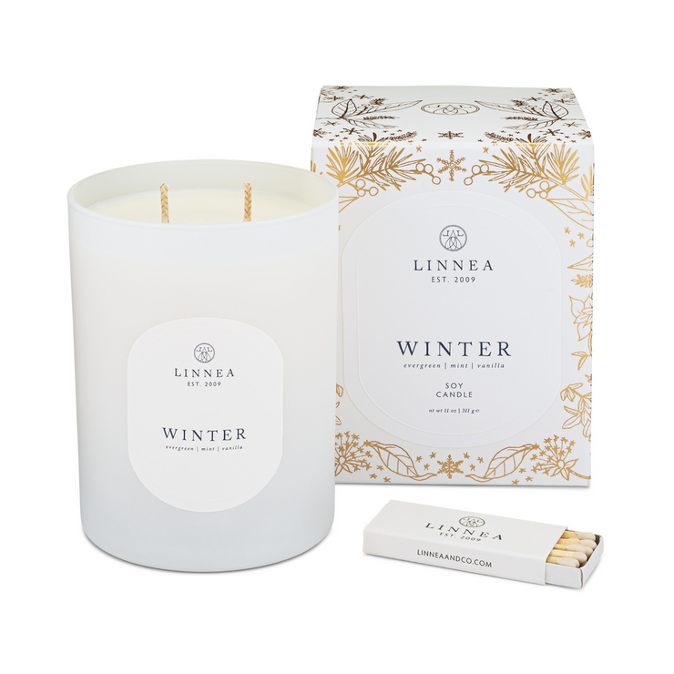 Linnea Winter Two Wick Candle