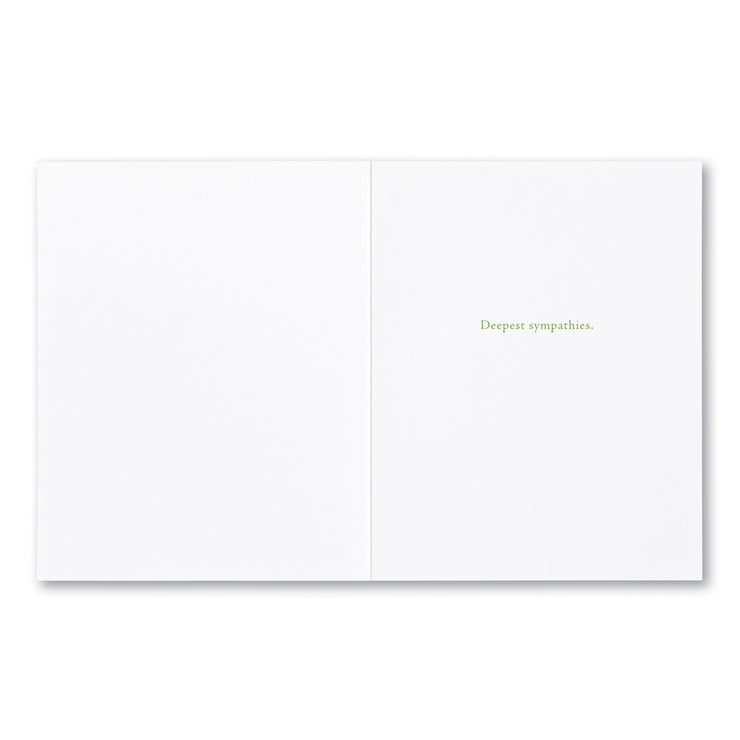 "When Someone You Love" Sympathy Card