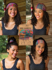 Natural Life Multi Patchwork Boho Bandeau