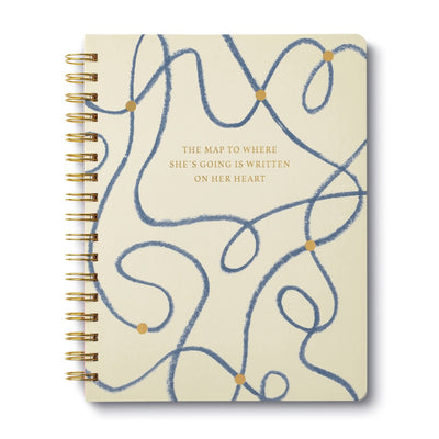 The Map to Where She's Going Notebook