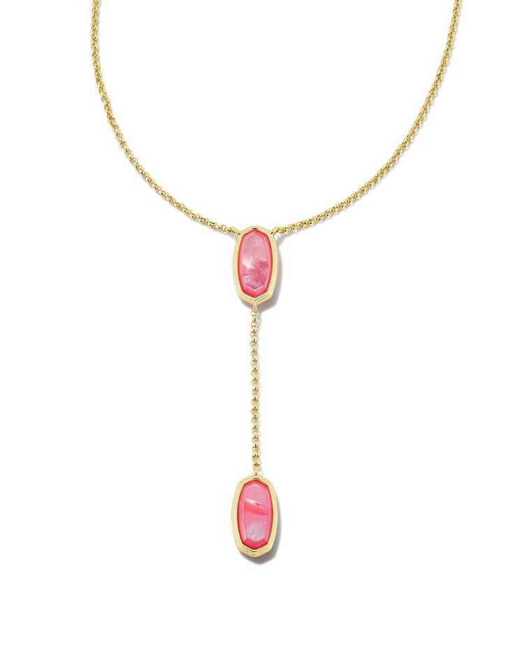 Kendra Scott Elisa Classic Necklace in Ivory Mother of Pearl